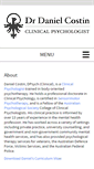 Mobile Screenshot of danielcostin.com